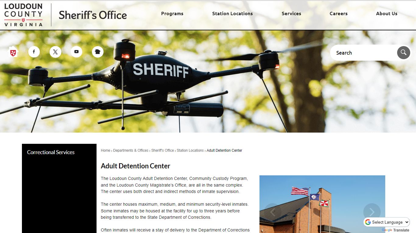 Adult Detention Center | Loudoun County, VA - Official Website