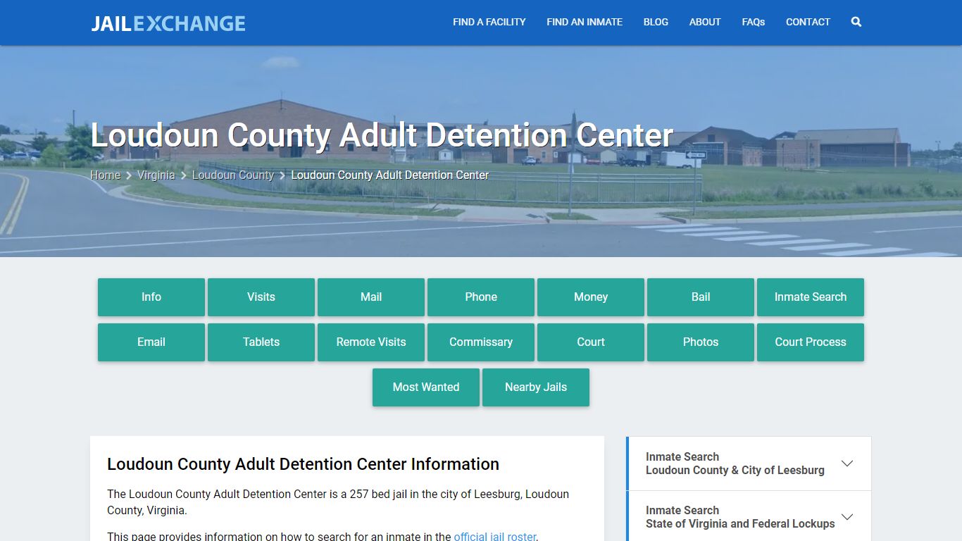 Loudoun County Adult Detention Center - Jail Exchange